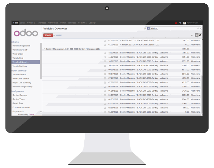 Odoo image and text block