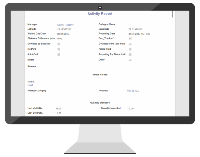 Odoo image and text block
