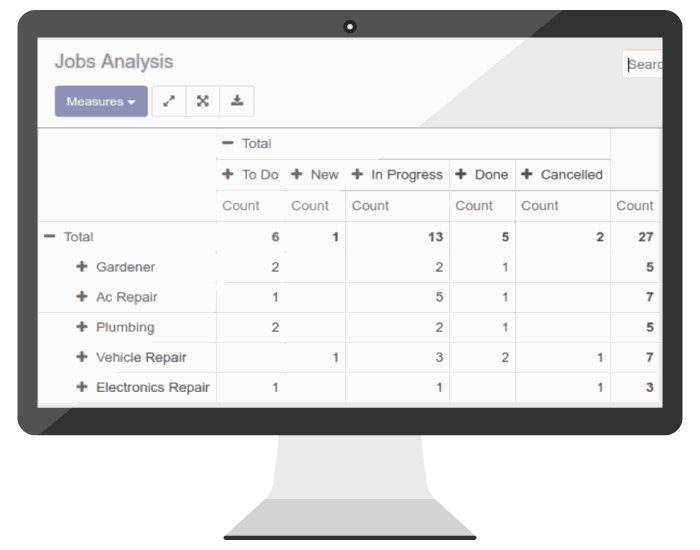 Odoo image and text block