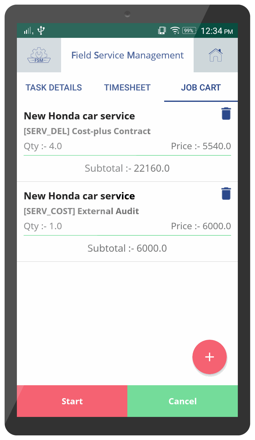 Odoo - Sample 1 for three columns